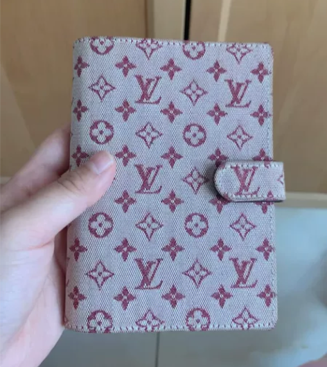 路易威登/LV 布面老花刺绣 笔记本 手账...