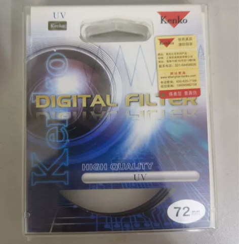 肯高kenko镀膜UV镜72 77mm单反...