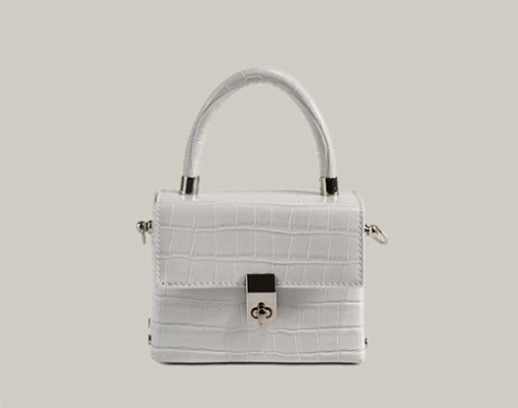 优尚女包定制高级感鳄鱼纹小方包2021秋冬...
