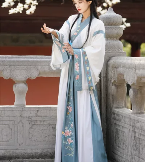 九渡原创汉服《玲珑》汉服女正品原创魏晋中国...