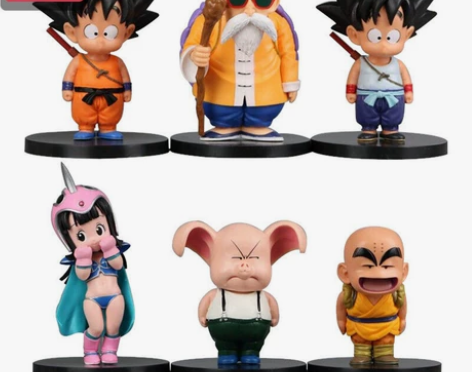 七龙珠公仔悟空小林龟仙人乌龙琪琪手办模型玩...