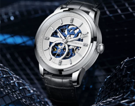 2022新款罗宾尼正品手表男机械表全自动名...