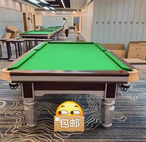 低价包邮包安装厂家直销低价出售台球桌美式黑...
