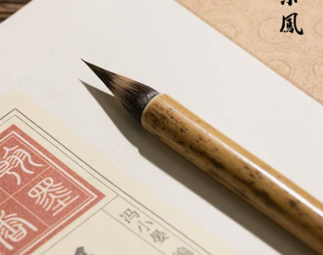 紫毫笔 毛笔紫毫张小凤 千寻 纯套装小楷狼...