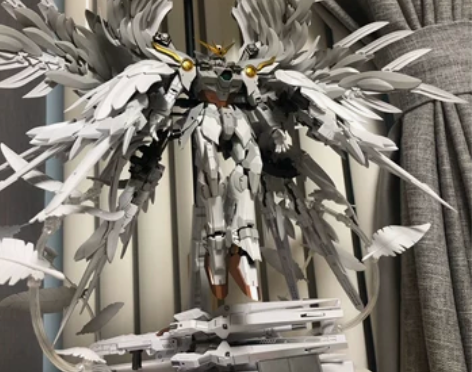 高达模型MG强袭自由巴巴托斯红异端独角兽机...