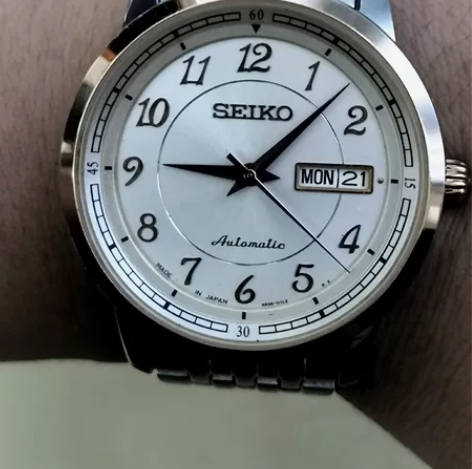 日本精工领航机械表SRP334J1 品相自...