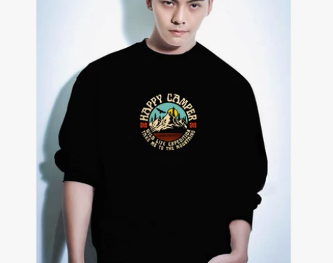 现货秋冬季潮流大码宽松衣服余文乐潮牌套头印...