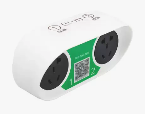 小区电动车电瓶车智能插座户外电瓶车充电桩物...