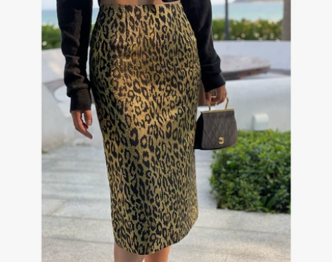 JASPERJING人手一条_定制豹纹提花...