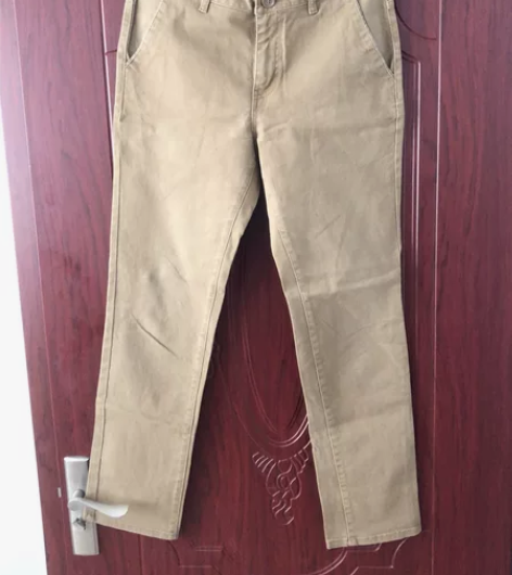 hotwind热风男士修身棕褐色休闲裤 3...