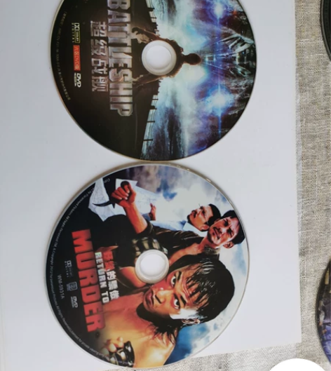 家庭收藏经典DVD碟片，欧美大片上千张碟片...