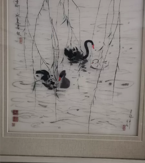 刺绣 装饰画 65X75 感兴趣的话点“我...