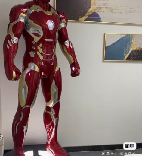 mk50/mk45钢铁侠手办模型1比1大号...