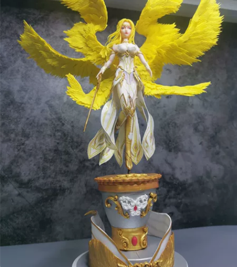 《斗罗大陆》人物千仞雪：接单定制手办，超轻...