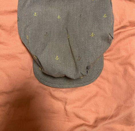 kapital海盗刺绣胡椒盐五片帽报童帽老...