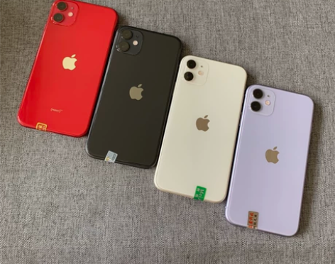 美版11紫色128G全原苹果iPhone1...