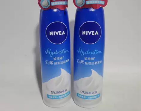 妮维雅云柔盈泡氨基酸洁面慕斯150ml保湿...