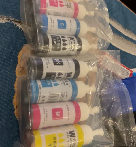 惠普通用打印原装墨水一包未拆封一包拆了但是...