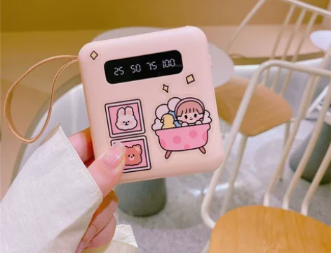 迷你自带线20000毫安大容量充电宝苹果1...