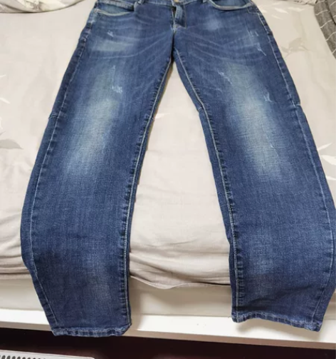 POLO，男士直筒牛仔裤，180的，版型很...