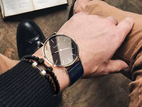 邦顿手表男士石英简约气质女表情侣款学生潮流...