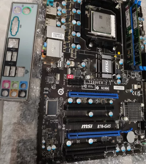 AMD X4 955，微星870 G45主...