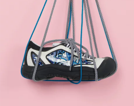 enqo2021春夏大头鞋女运动休闲厚底鞋...