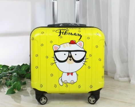 拉杆箱 拉杆箱箱子迷你行李箱女小14寸小型...