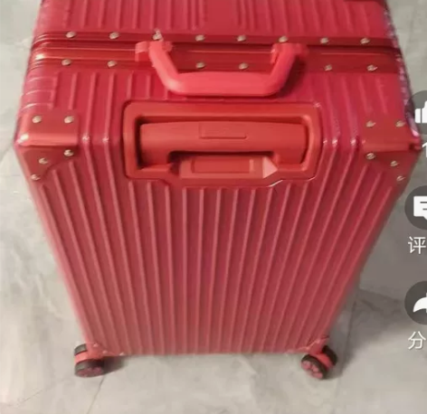 杰西度结婚行李箱陪嫁箱26寸红色箱子拉杆箱...
