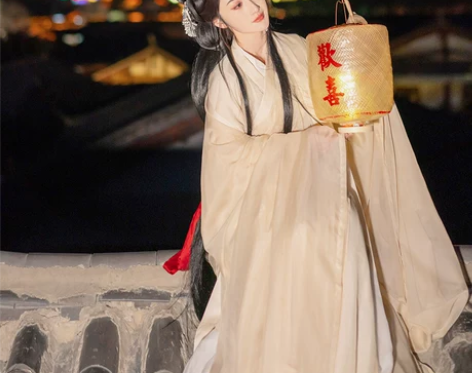 神明少女汉服正品原创古装魏晋南北朝古风交领...