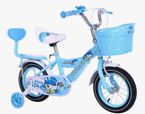 凤凰儿童自行车中大童女孩男孩3-4-6-1...