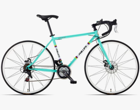 【乐活价】菲利普破风自行车公路车铝合金变速...