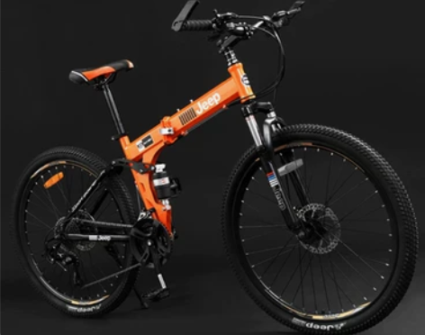 吉普jeep自行车折叠山地车成人男女学生双...