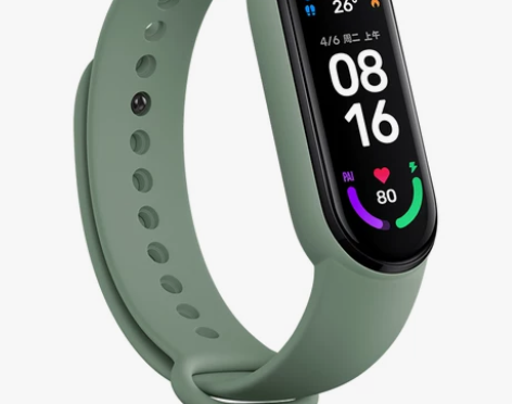 【38活动价】小米手环6智能血氧心率监测蓝...