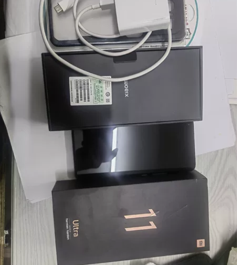 小米11 ultra5g手机全套都在，12...