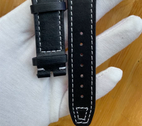 意大利小牛皮 万国飞行员牛皮手表表带 进口...