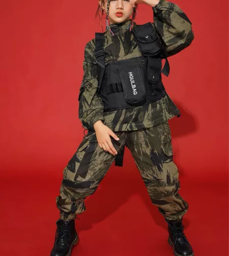 四件套迷彩服，儿童迷彩套装男童特种兵夏令营...
