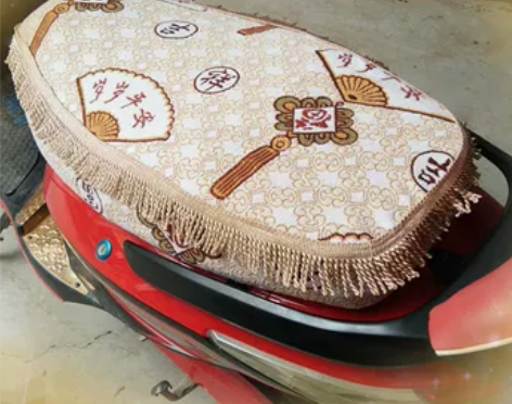 电动车 踏板座垫套绿源爱玛小龟王坐套防晒布...