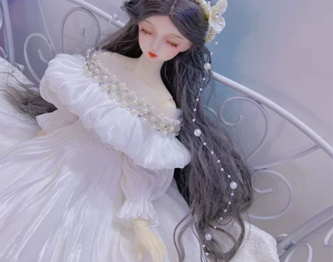 bjd 三分 四分花苞裙娃衣,实物很...