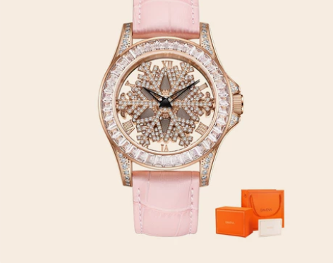 【出】DAVENA蒂玮娜雪花女神手表 今年...