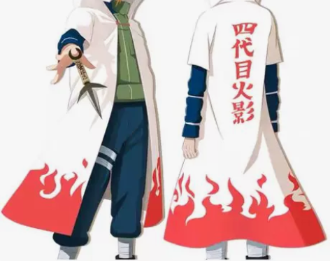 动漫火影忍者四代目火影披风4代目火影波风水...