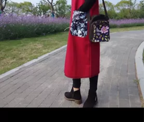 原创设计品牌民族风毛呢背心裙宽松大码连衣裙...