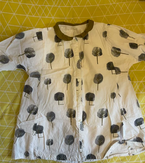 moimoln 云朵家有厚度的纯棉双层长袖...