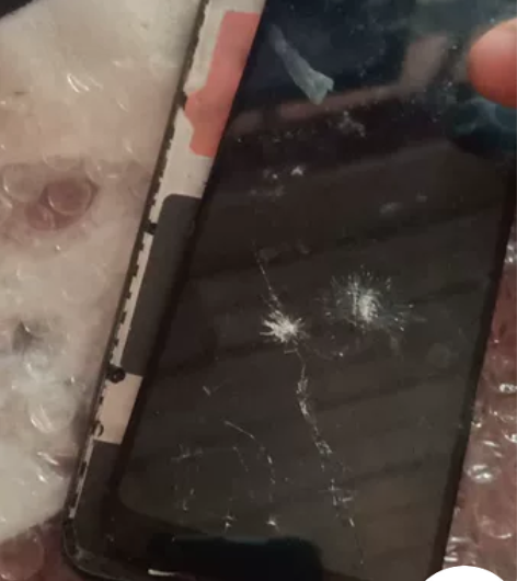 手机 华为荣耀畅玩8c 4+64g 屏坏 ...