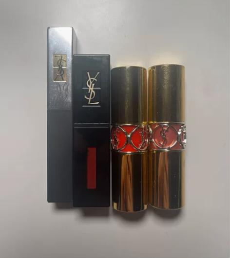 圣罗兰YSL口红闲置 银管107,剩余量9...