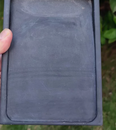 日本回流砚台,国产出口老物,大型。歙砚?自...