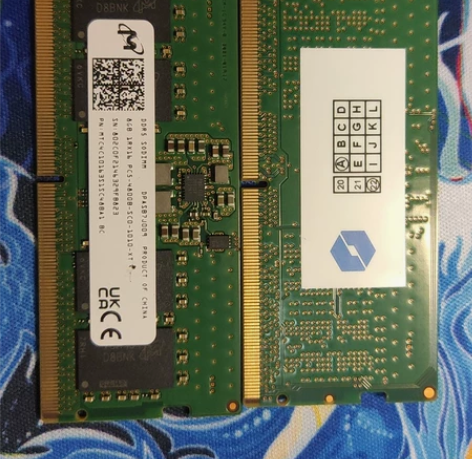 镁光笔记本内存条 DDR5 4800的8g...