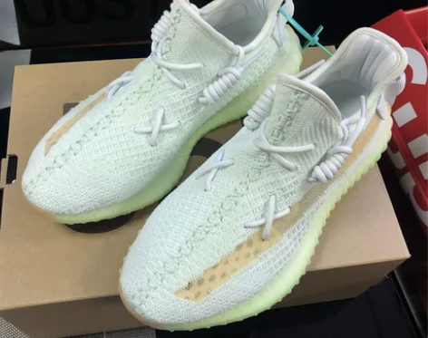 椰子350亚洲海盐限定男鞋莆田源版夏季透气...