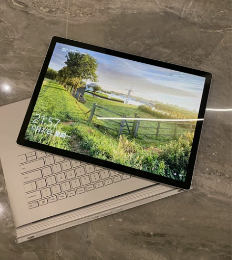 出闲置笔记本天花板surfacebook3...