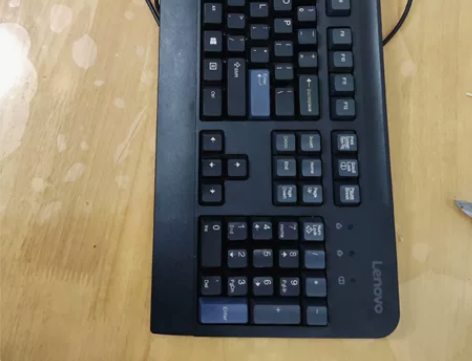 二手联想电脑键盘加宽原装键盘ps2接口正常...
